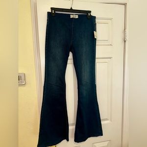Free people size 26 flared pants